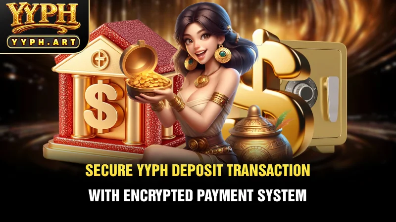 Secure YYPH deposit transaction with encrypted payment system