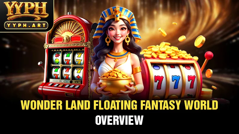 Wonder Land floating fantasy world overview