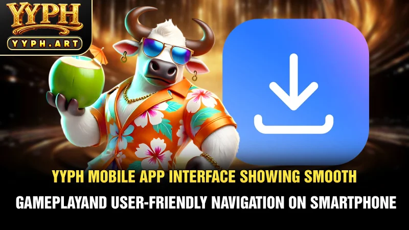 YYPH mobile app interface showing smooth gameplay and user-friendly navigation on smartphone